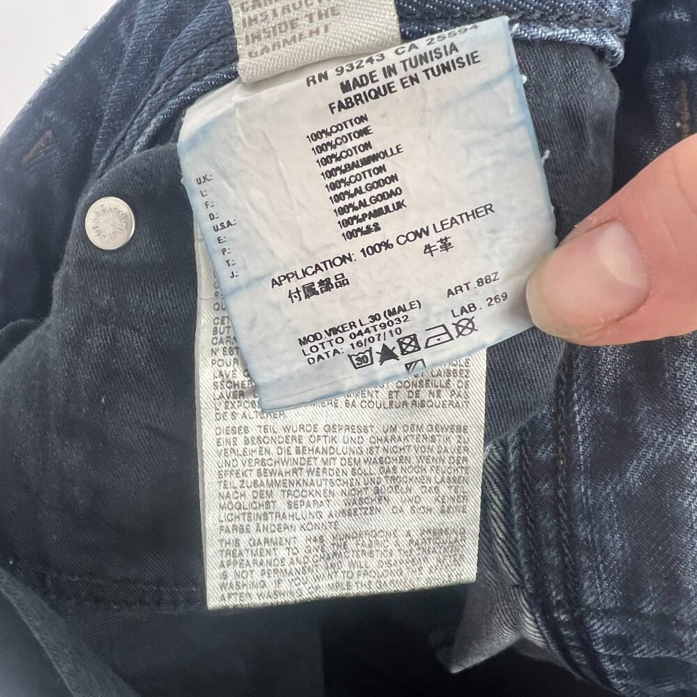 Diesel | Viker Jeans 33"x30" 100% cotton - Picture 15 of 15